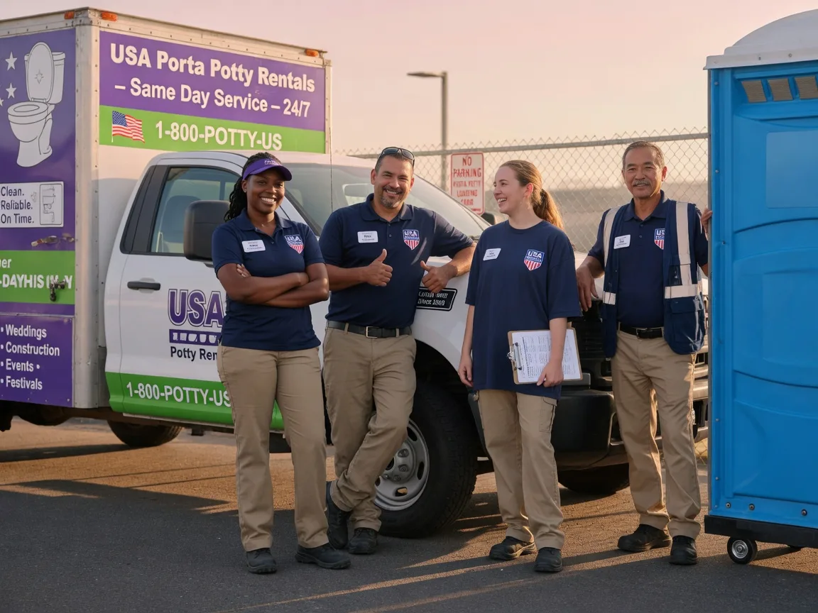 Porta Potty Rental company in Farmdale, OH